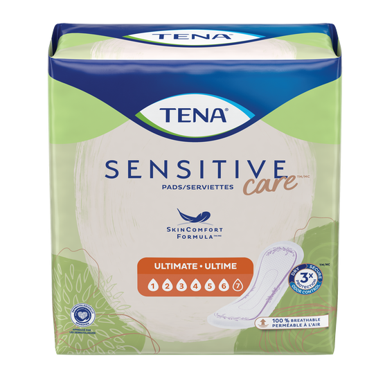 TENA Sensitive Care Ultimate Regular pads 3 Pack - 99 Count